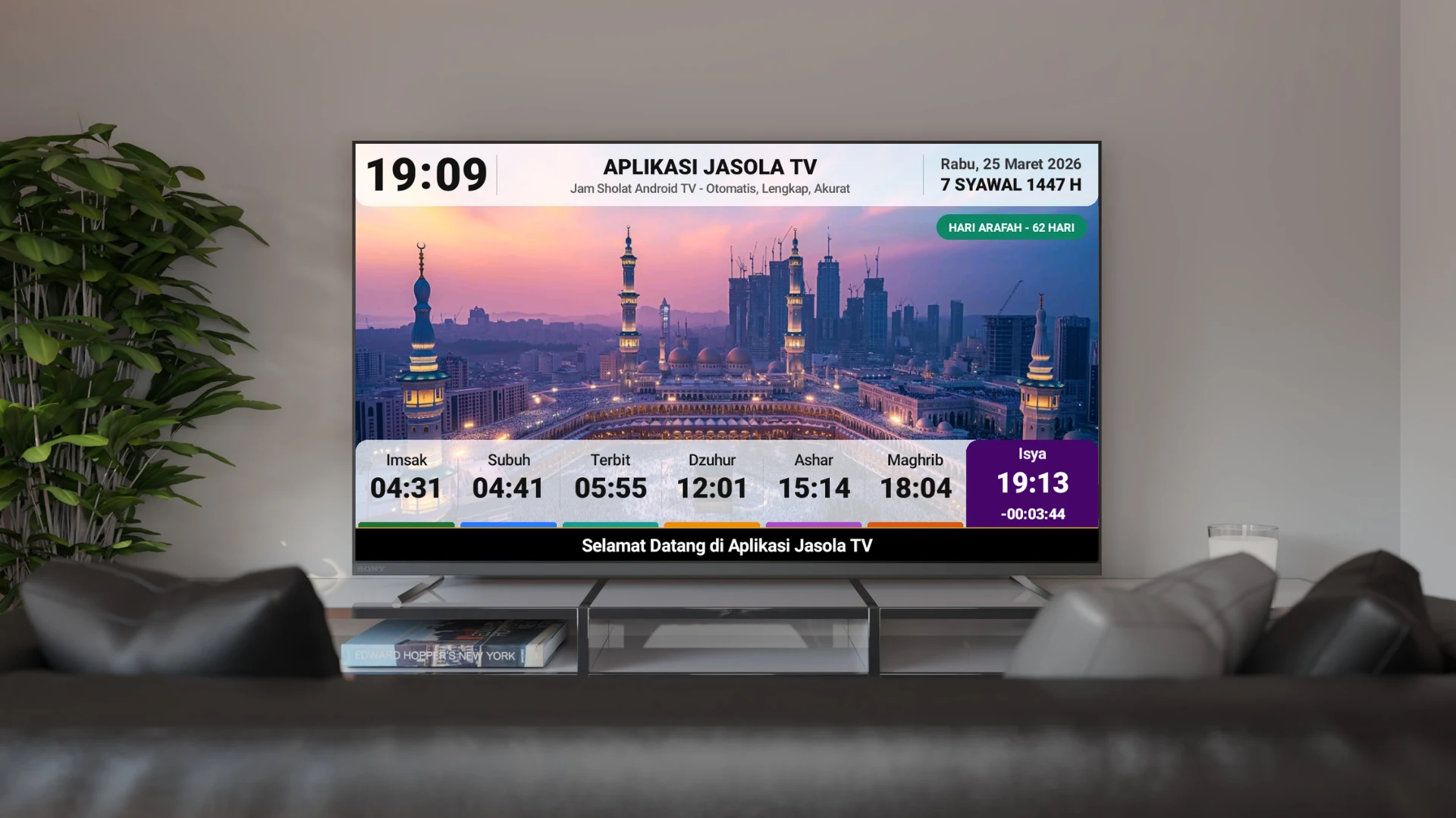 JASOLA TV - Jam Sholat Android screenshot