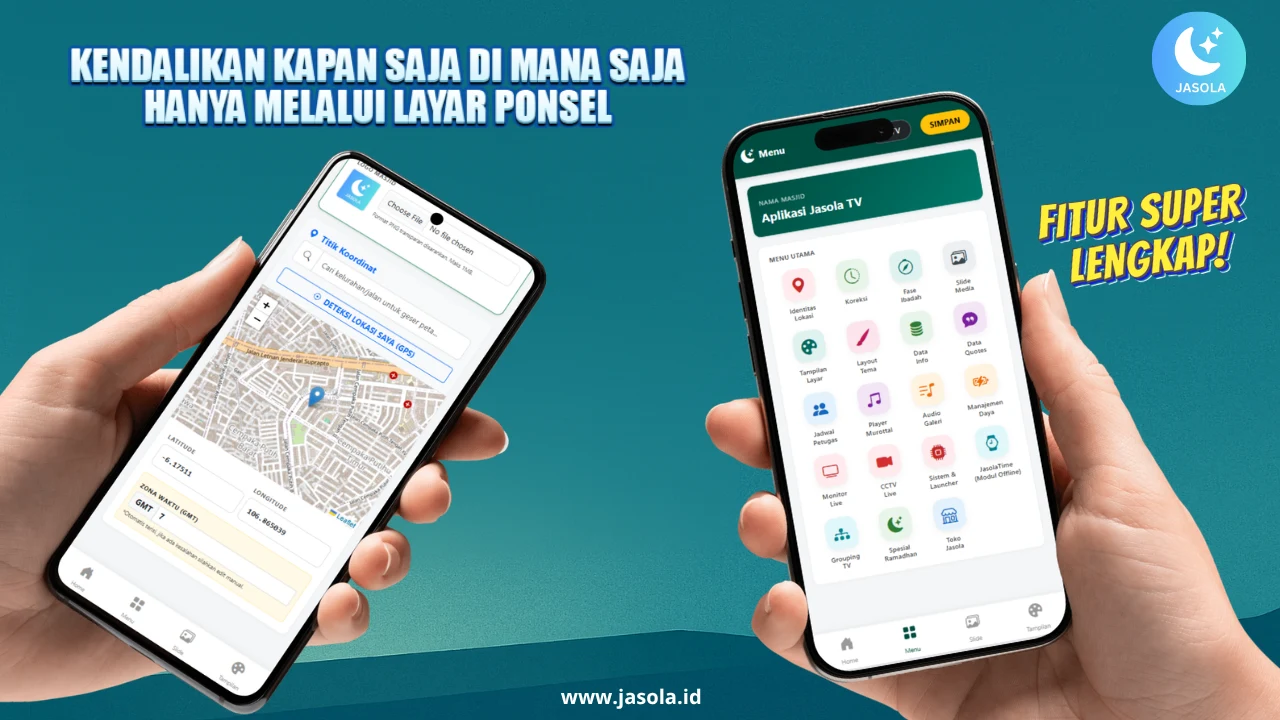 JASOLA TV - Jam Sholat Android screenshot