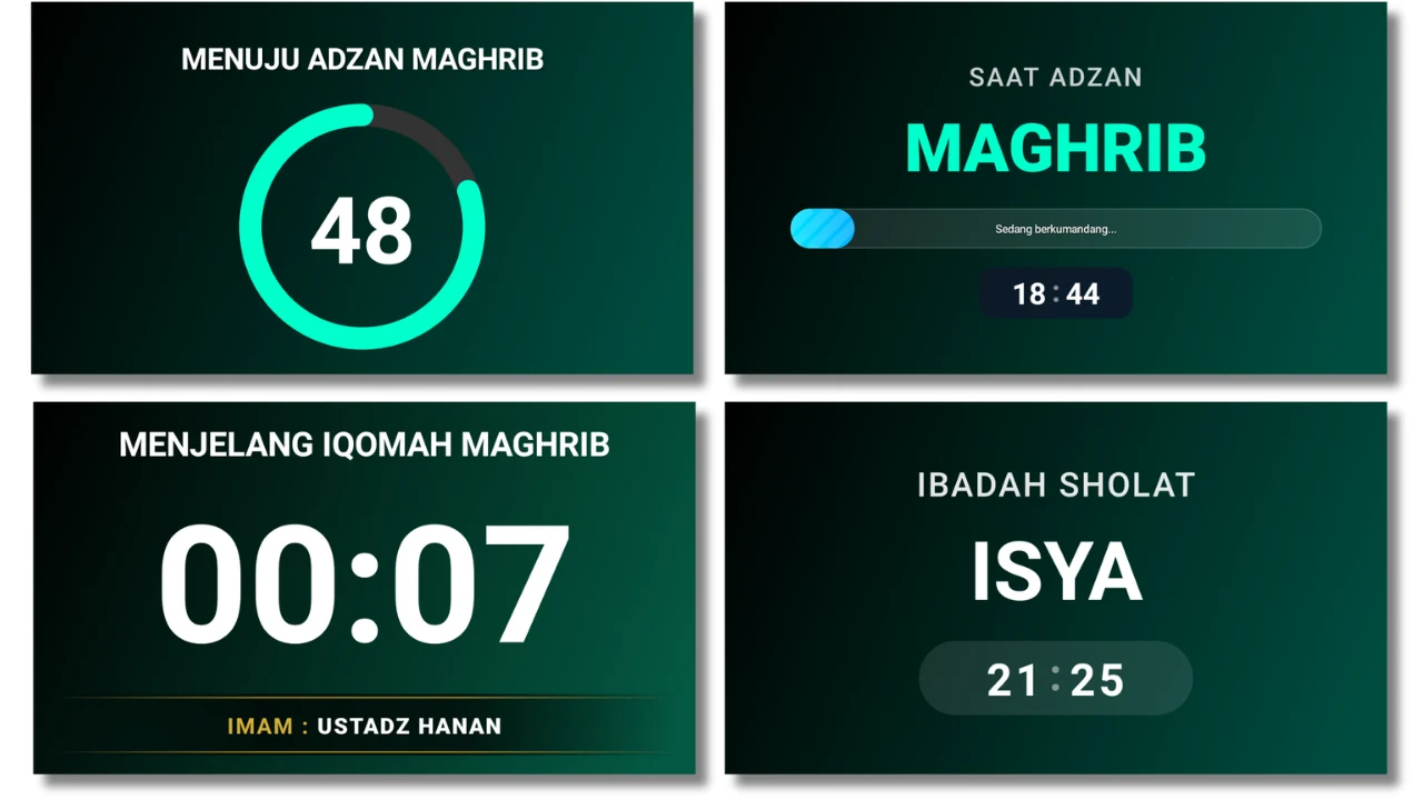 JASOLA TV - Jam Sholat Android screenshot